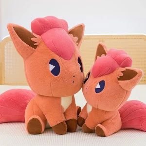 Pokémon Vulpix som räv gosedjur, stor tecknad figur i kawaii-stil, 35–65 cm 12 Pokémon Vulpix som räv gosedjur, stor tecknad figur i kawaii-stil, 35–65 cm