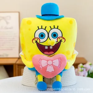 SpongeBob SquarePants som gulligt gosedjur och mjuk samlarfigur i storlek, 40–60 cm