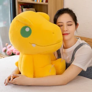 Dinosaurie gosedjur som dinosauriekudde, söt och Yellow, 30–70 cm 11 Dinosaurie gosedjur som dinosauriekudde, söt och Yellow, 30–70 cm