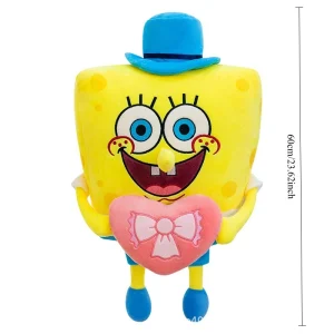 SpongeBob SquarePants som gulligt gosedjur och mjuk samlarfigur i storlek, 40–60 cm