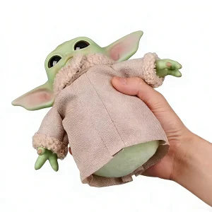 Star Wars Grogu-figur som väskhänge och bordsmodell i kawaii-animestil, 17 cm