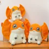 Patamon gosedjur som plyschkudde i söt animestil från Digital Monster, 35 cm