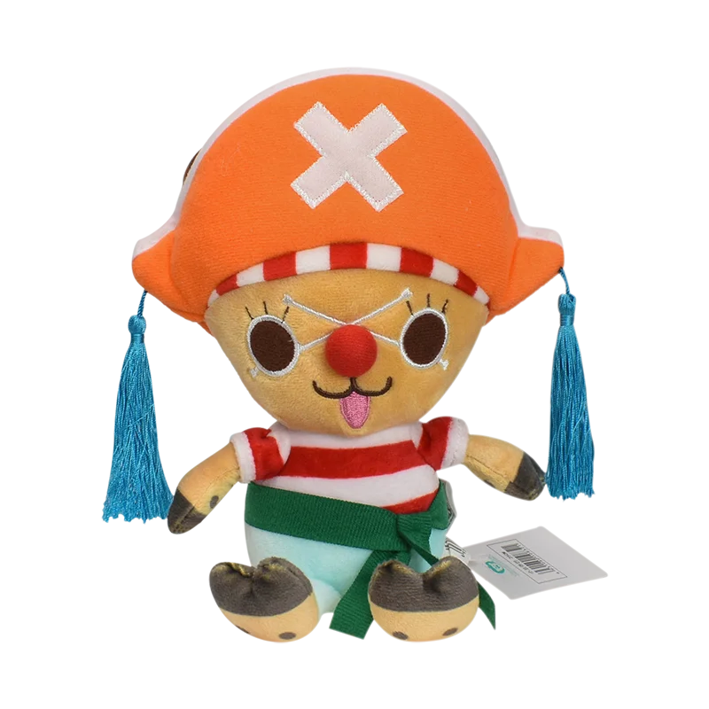 Tony Chopper apa gosedjur från ONE PIECE med Straw Hat-piraternas emblem, 20 cm 4 Tony Chopper apa gosedjur från ONE PIECE med Straw Hat-piraternas emblem, 20 cm - Bild 4