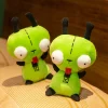 Hund gosedjur, Green och Alien invader, grön kawaii inspirerad alienfigur 13 Hund gosedjur, Green och Alien invader, grön kawaii inspirerad alienfigur