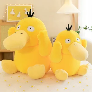 Psyduck gosedjur som ankakudde, Nerdy och söt, pokémon anka mjuk sovkudde, 35–60 cm