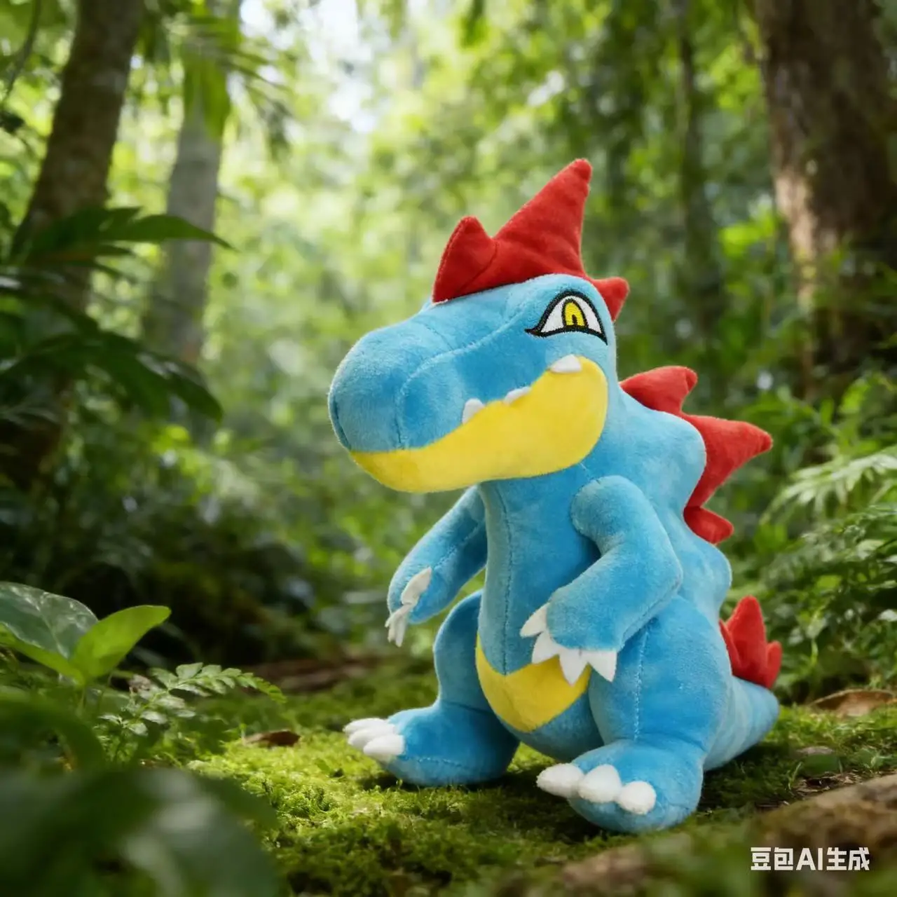 Feraligatr gosedjur, söt och Water type, pokémon krokodil vatten design 4 Feraligatr gosedjur, söt och Water type, pokémon krokodil vatten design - Bild 4