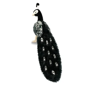 Peacock gosedjur, svart and vit och Open screen design 20 Peacock gosedjur, svart and vit och Open screen design