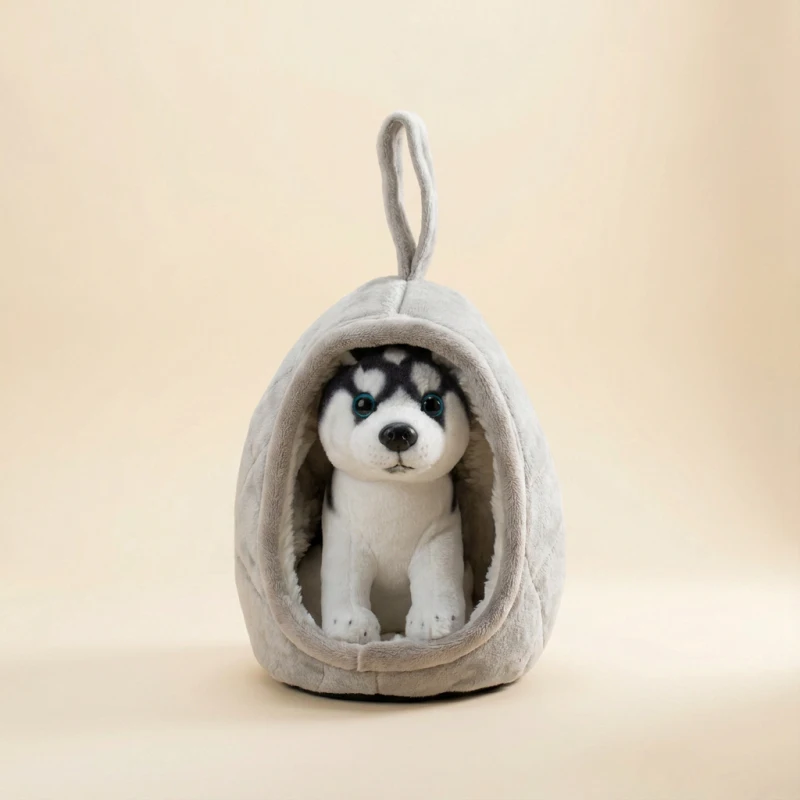 Djurfigurer som små gosedjur i kawaii-stil, förpackade i en bo-påse, 18 cm 9 Djurfigurer som små gosedjur i kawaii-stil, förpackade i en bo-påse, 18 cm - Bild 9