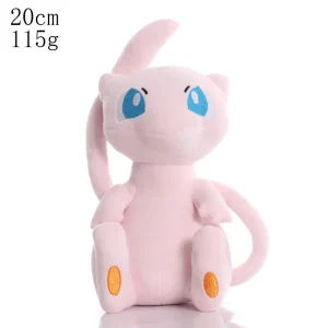Pokémon-karaktärer gosedjur i kawaiistil, mjuka dockor med gulliga detaljer