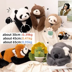 Mjuka långarmade gosedjur som plyschkuddar i flera figurvarianter, 30–65 cm 33 Mjuka långarmade gosedjur som plyschkuddar i flera figurvarianter, 30–65 cm