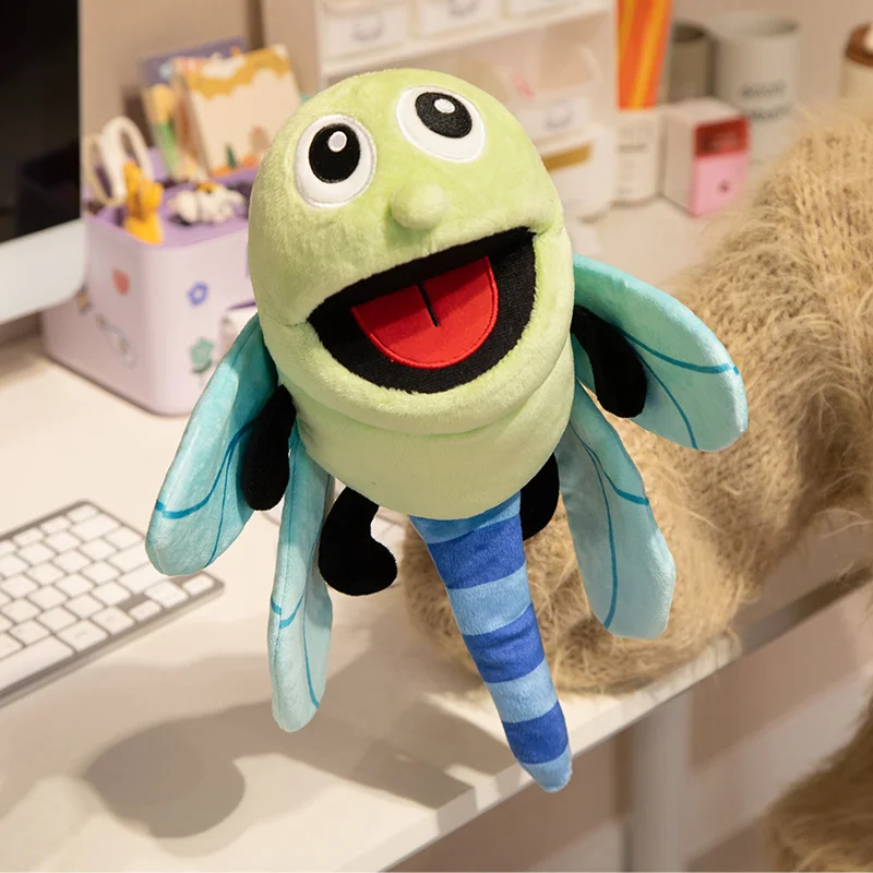 Gosedjur med insektsfigurer i kawaii-stil, handdockor för lek och lärande, 30 cm 12 Gosedjur med insektsfigurer i kawaii-stil, handdockor för lek och lärande, 30 cm - Bild 12