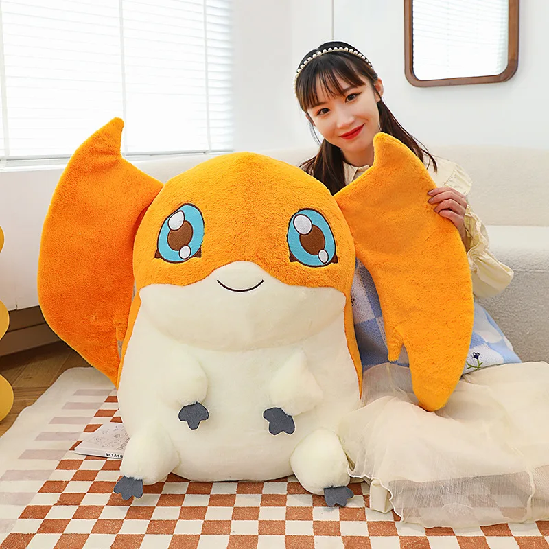 Patamon från Digimon Adventure, kawaii plyschkudde i tecknad anime-stil, 35–55 cm 3 Patamon från Digimon Adventure, kawaii plyschkudde i tecknad anime-stil, 35–55 cm - Bild 3