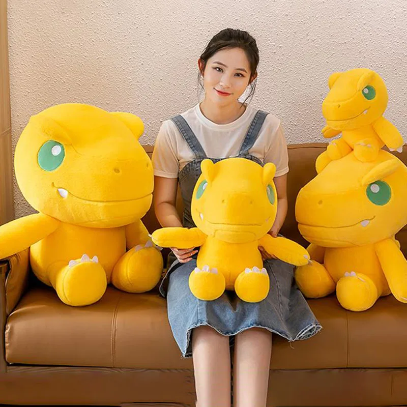 Dinosaurie gosedjur som dinosauriekudde, söt och Yellow, 30–70 cm 3 Dinosaurie gosedjur som dinosauriekudde, söt och Yellow, 30–70 cm - Bild 3