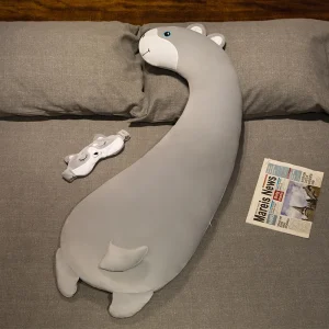 Giraff och enhörning gosedjur i kawaii-stil, stor och lång plyschkudde, 70–120 cm 21 Giraff och enhörning gosedjur i kawaii-stil, stor och lång plyschkudde, 70–120 cm
