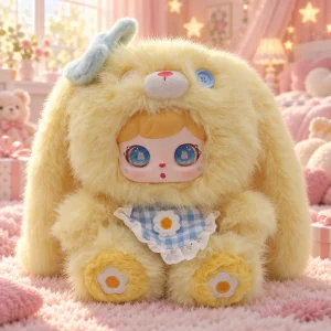 Sweet Bunny Wonderland, set med nio mjuka och fluffiga kanindockor i kawaii-stil 23 Sweet Bunny Wonderland, set med nio mjuka och fluffiga kanindockor i kawaii-stil