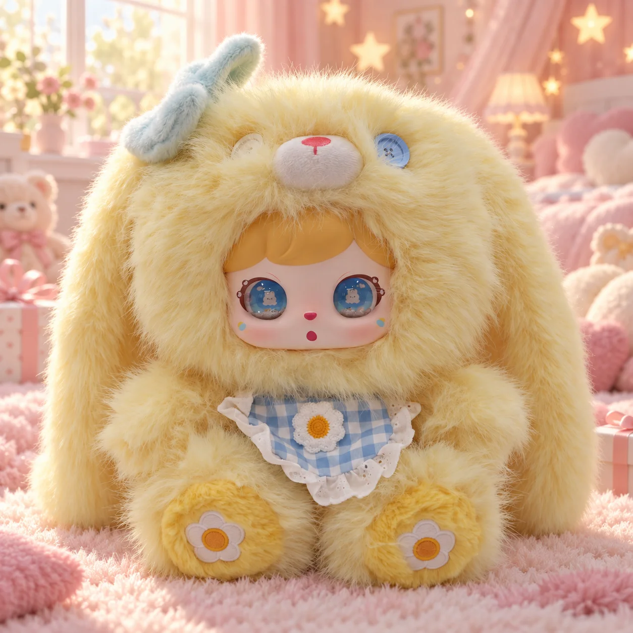 Sweet Bunny Wonderland, set med nio mjuka och fluffiga kanindockor i kawaii-stil 10 Sweet Bunny Wonderland, set med nio mjuka och fluffiga kanindockor i kawaii-stil - Bild 10