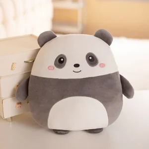 Gosedjur i flera figurvarianter, kawaii-inspirerad klämbar plyschkudde, 40 cm
