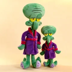 Squidward Quincy Tentacles gosedjur som bläckfiskkudde i tecknad stil, 40–75 cm 24 Squidward Quincy Tentacles gosedjur som bläckfiskkudde i tecknad stil, 40–75 cm
