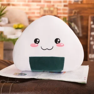 Japanskt kawaii-gosedjur med flera figurvarianter, risboll som plyschkudde, 30–50 cm