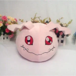 Koromon gosedjur som plyschkudde, rosa (Hot rosa option) och Round, 25 cm 9 Koromon gosedjur som plyschkudde, rosa (Hot rosa option) och Round, 25 cm