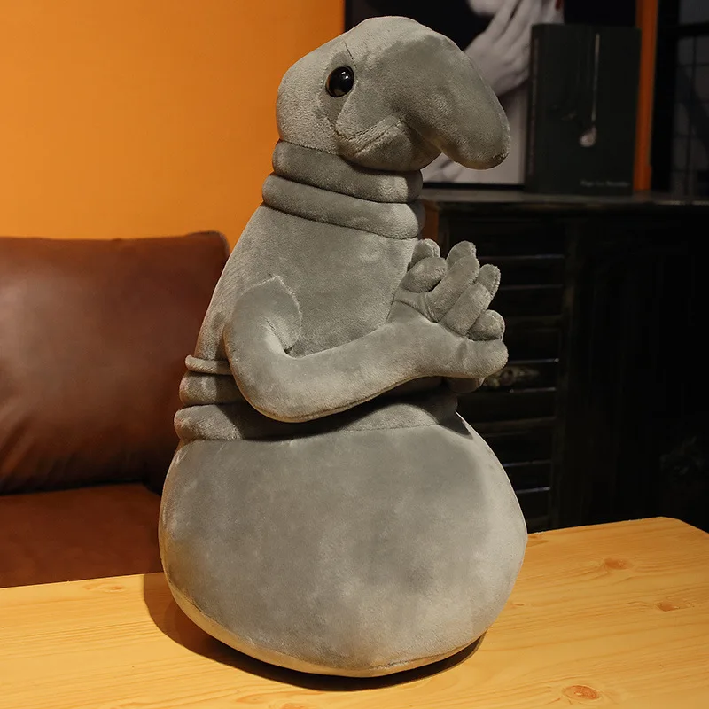 Gosedjur med flera figurvarianter, formade som humoristiska plyschkuddar i statystil 5 Gosedjur med flera figurvarianter, formade som humoristiska plyschkuddar i statystil - Bild 5