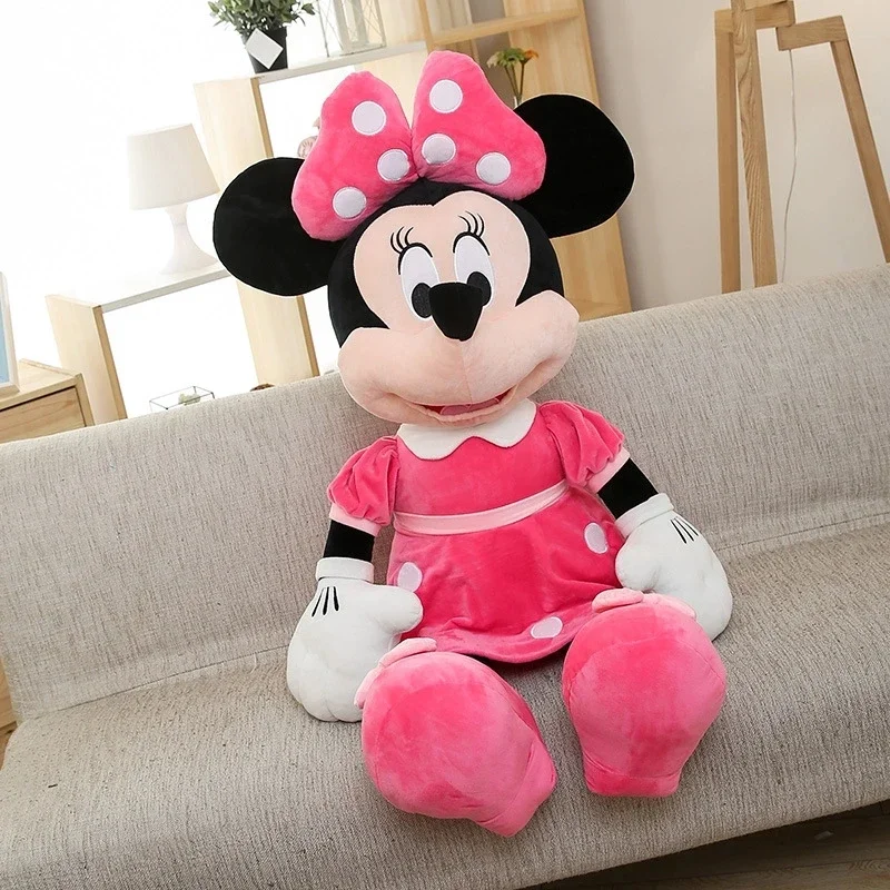 Mjuka musgosedjur med karaktärerna Mickey Mouse och Minnie Mouse i storlek, 50–100 cm 8 Mjuka musgosedjur med karaktärerna Mickey Mouse och Minnie Mouse i storlek, 50–100 cm - Bild 8