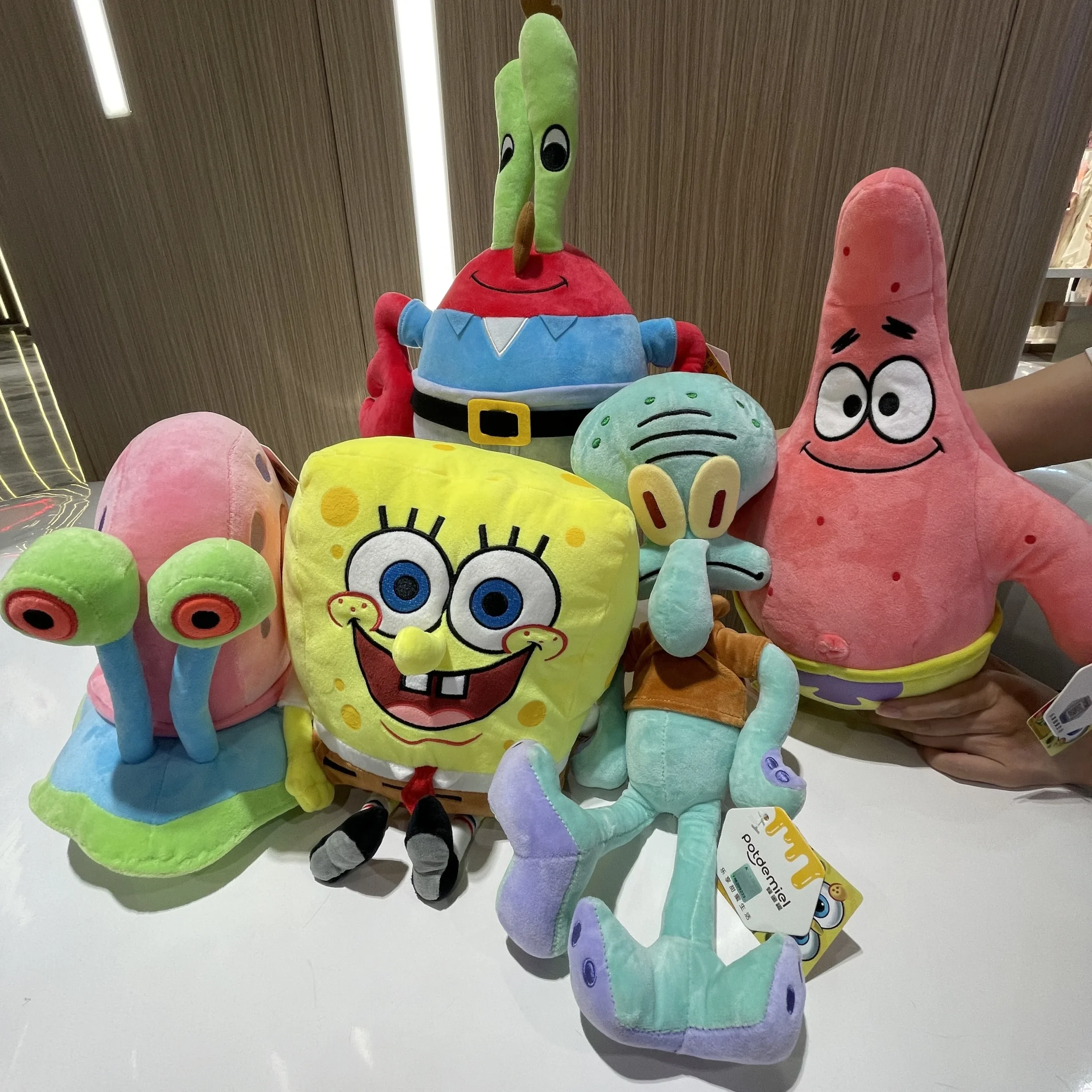 SpongeBob-karaktärer gosedjur som Halloweeninspirerad plyschkudde och prydnadskudde 2 SpongeBob-karaktärer gosedjur som Halloweeninspirerad plyschkudde och prydnadskudde - Bild 2