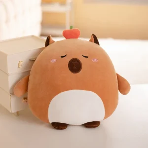 Gosedjur i flera figurvarianter, kawaii-inspirerad klämbar plyschkudde, 40 cm
