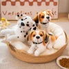 Hund som gosedjur med realistiskt dalmatiner- och beaglevalpsmotiv, 25–30 cm 36 Hund som gosedjur med realistiskt dalmatiner- och beaglevalpsmotiv, 25–30 cm