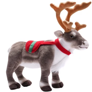 Hjort gosedjur, mjuk, reindeer fyra stora förgrenade, 35–42 cm 11 Hjort gosedjur, mjuk, reindeer fyra stora förgrenade, 35–42 cm