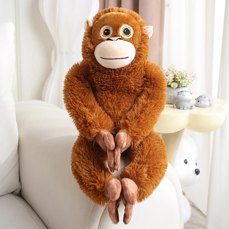 Apa gosedjur i tecknad stil med gorilla, schimpans- och orangutangmotiv, 30–90 cm 7 Apa gosedjur i tecknad stil med gorilla, schimpans- och orangutangmotiv, 30–90 cm - Bild 7