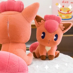 Pokémon Vulpix som räv gosedjur, stor tecknad figur i kawaii-stil, 35–65 cm 10 Pokémon Vulpix som räv gosedjur, stor tecknad figur i kawaii-stil, 35–65 cm