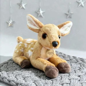 Hjort gosedjur, tecknad style och söt, mjukt fawn fawnfigur naturinspirerad, 25 cm 7 Hjort gosedjur, tecknad style och söt, mjukt fawn fawnfigur naturinspirerad, 25 cm