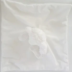 Får och lamm som mjuk snuttefilt med napphållare och sött broderat fårmotiv 11 Får och lamm som mjuk snuttefilt med napphållare och sött broderat fårmotiv