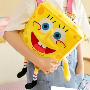 Alternative view of SpongeBob SquarePants gosedjur som 3D-bolsterkudde med kreativ tecknad design