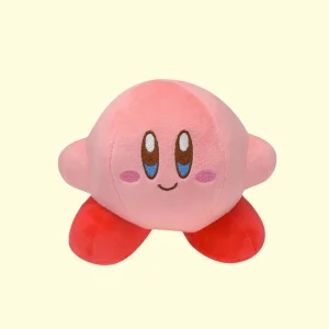 Kirby gosedjur, kawaii och söt, stil rosa stjärnhjälte nintendo, 15 cm