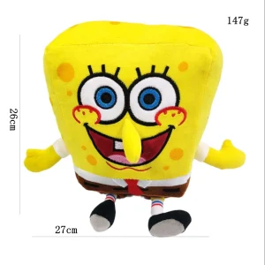 Alternative view of SpongeBob Squarepants-karaktärer gosedjur med kawaii-inspirerad tecknad design