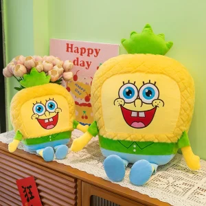 SpongeBob SquarePants gosedjur som plyschkudde i söt, tecknad stil, 25–80 cm 9 SpongeBob SquarePants gosedjur som plyschkudde i söt, tecknad stil, 25–80 cm