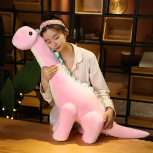 Dinosaurie gosedjur, Cuddly och Blue, tanystropheus lång hals kramvänlig, 50–120 cm