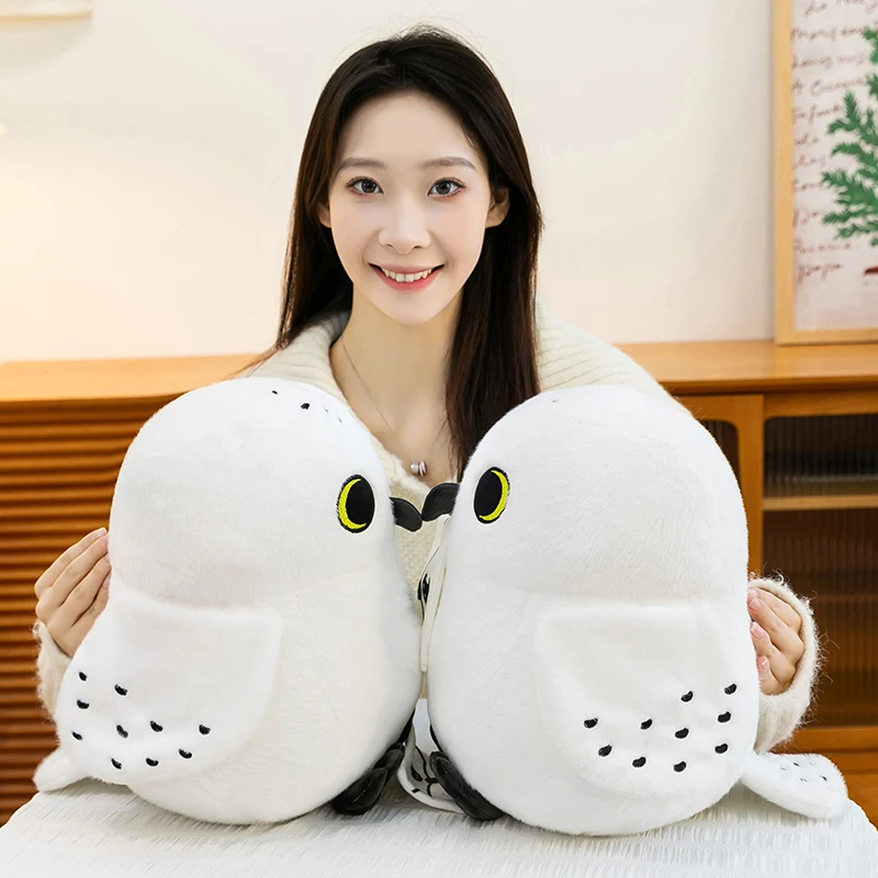 Ugglan Hedwig som gosedjur och kudde i kuvertform med halsduk i anime-stil, 25–60 cm 5 Ugglan Hedwig som gosedjur och kudde i kuvertform med halsduk i anime-stil, 25–60 cm - Bild 5
