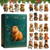 Kapybara adventskalender med julfigurer och julprydnader för nedräkning till jul 11 Kapybara adventskalender med julfigurer och julprydnader för nedräkning till jul