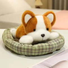 Hund gosedjur, Lazy och verklighetstrogen, 20–26 cm