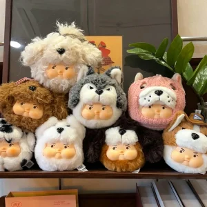 Animeinspirerat väskhänge med hundvalp från PP x MONSTER Puppy Bros II i blindbox 18 Animeinspirerat väskhänge med hundvalp från PP x MONSTER Puppy Bros II i blindbox
