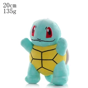 Pokémon-karaktärer gosedjur i kawaiistil, mjuka dockor med gulliga detaljer
