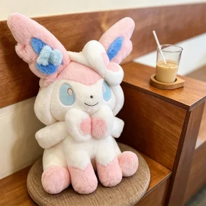 Pokémon-karaktärer gosedjur, fluffig plyschkudde i japansk kawaii-stil, 40–60 cm