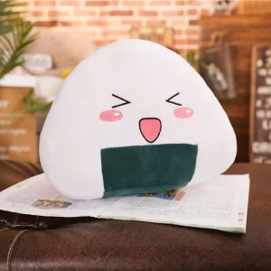 Japanskt kawaii-gosedjur med flera figurvarianter, risboll som plyschkudde, 30–50 cm