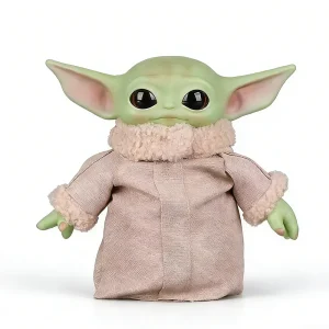 Star Wars Grogu-figur som väskhänge och bordsmodell i kawaii-animestil, 17 cm