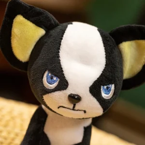 Hund gosedjur som hundkudde, kawaii (söt) style och mjuk, 14 cm