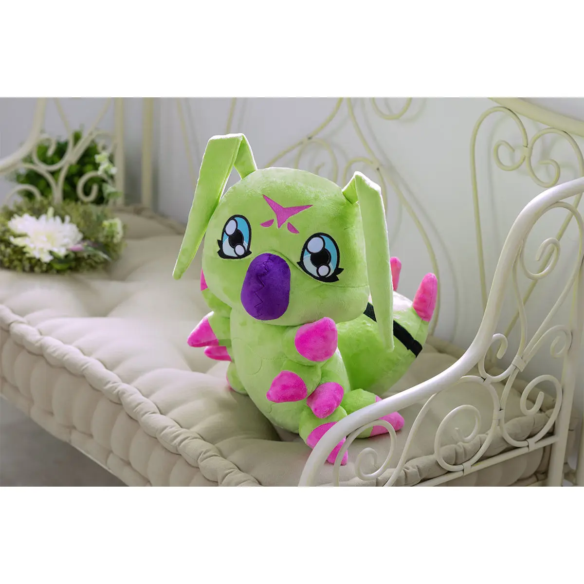 Wormmon gosedjur från anime-serien Digimon Adventure, mjuk stoppad figur på, 40 cm 6 Wormmon gosedjur från anime-serien Digimon Adventure, mjuk stoppad figur på, 40 cm - Bild 6