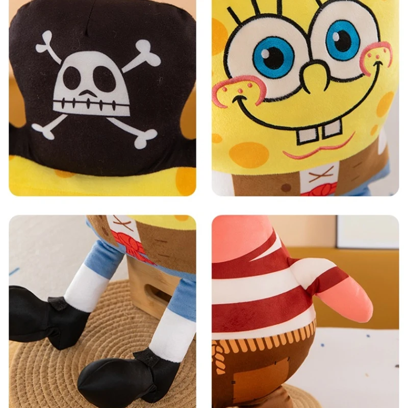 SpongeBob SquarePants-karaktärer gosedjur som plyschkudde i tecknad stil, 40–100 cm 6 SpongeBob SquarePants-karaktärer gosedjur som plyschkudde i tecknad stil, 40–100 cm - Bild 6